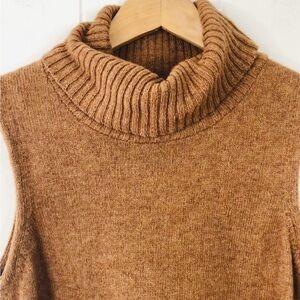 Cozy Brown Turtleneck Sweater